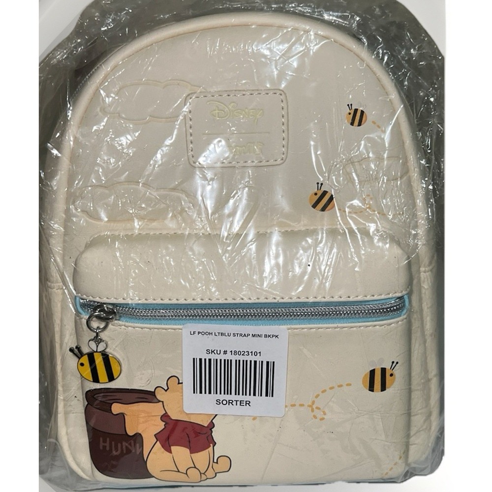 Loungefly Disney Winnie The Pooh Character Clouds Mini Backpack Hot Topic NWT - Picture 3 of 12